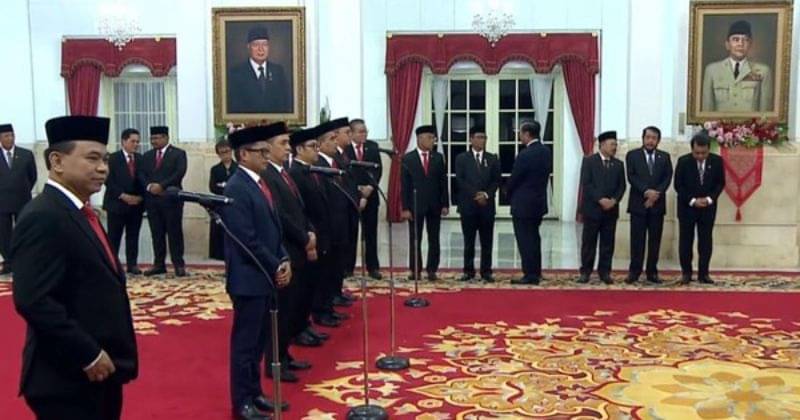 Daftar Reshuffle Kabinet Jokowi 2023