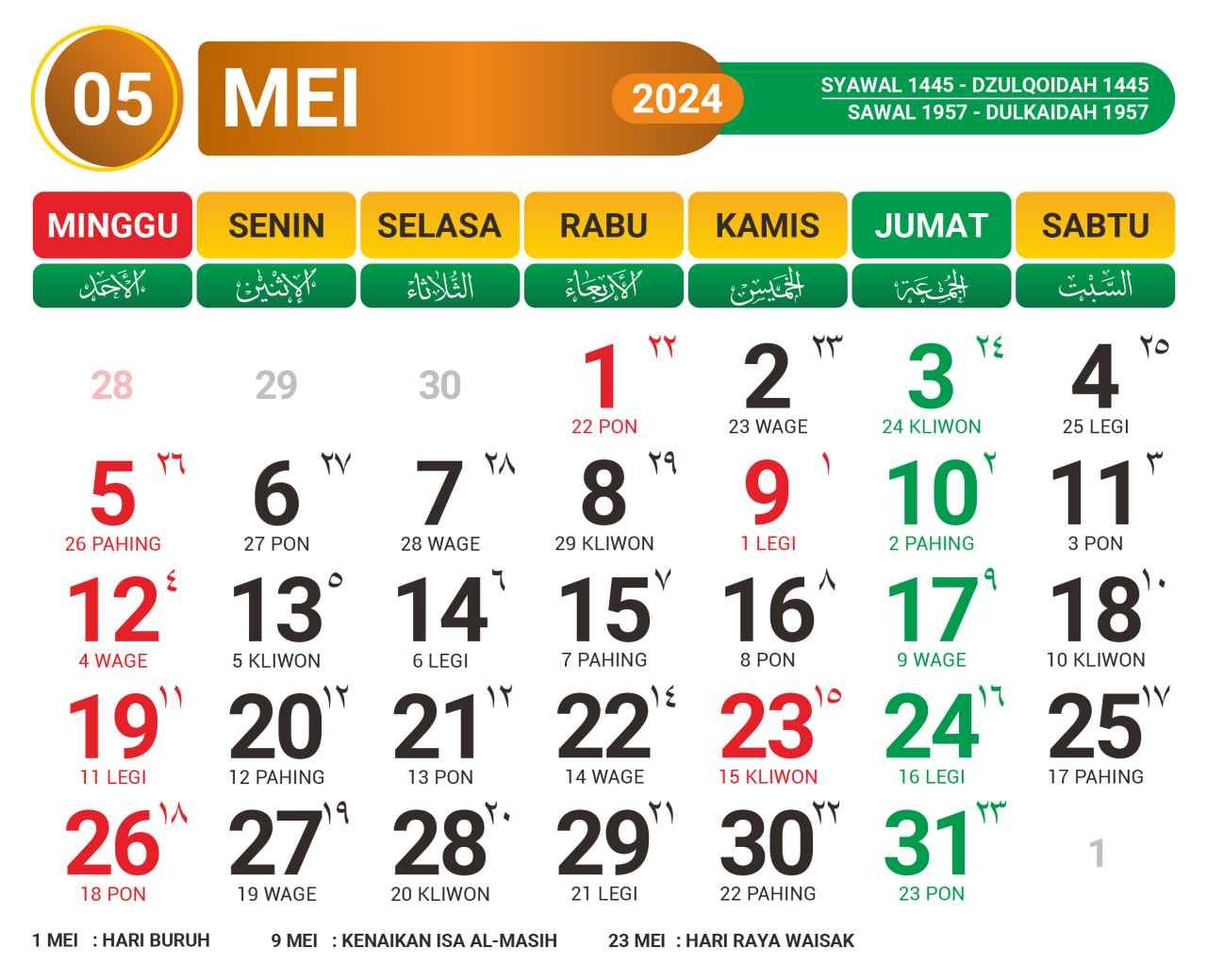 Kalender Jawa 2024 Lengkap Dengan Tanggalan Jawa Weton Dan Pasaran Jawa 7392