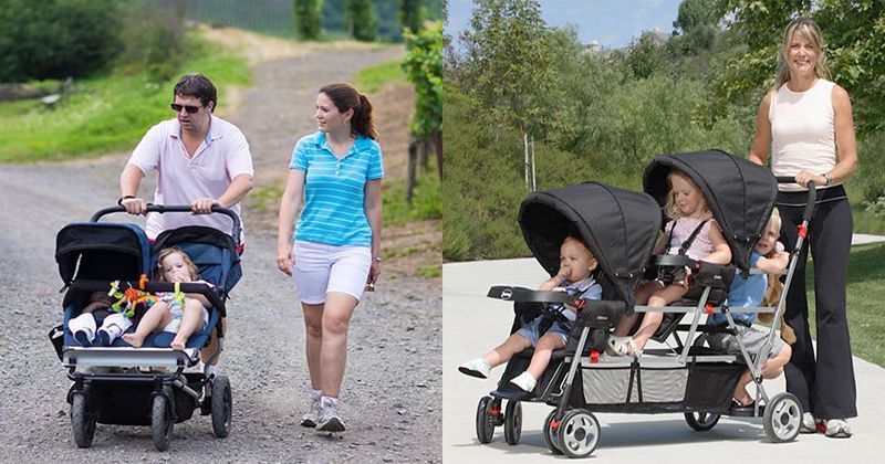Pertimbangan lain saat memilih stroller adalah posisi tempat duduk anak. Ada dua pilihan yaitu;