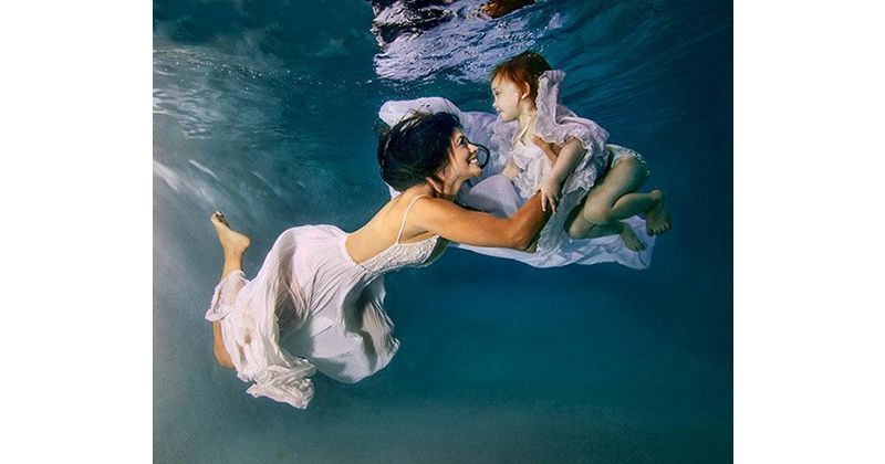 Foto keren tematik seperti tema underwater, pasti seru proses pembuatannya