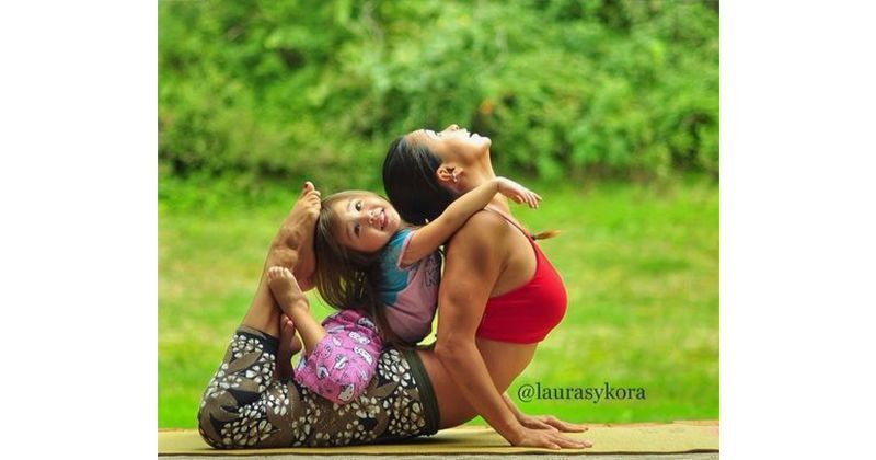 Ikut Mama yoga boleh kan