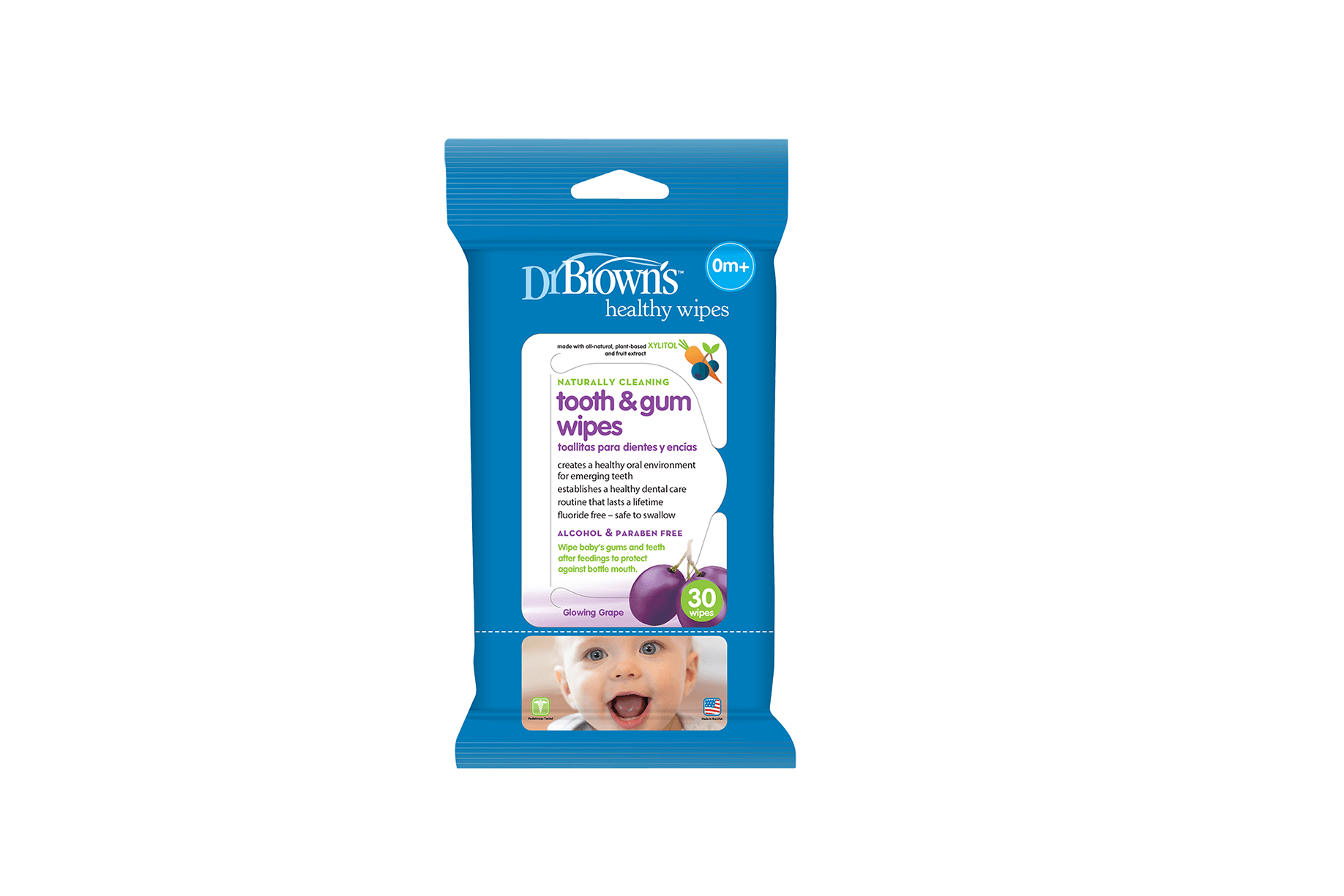 4. Dr Brown’s Tooth & Gum Wipes