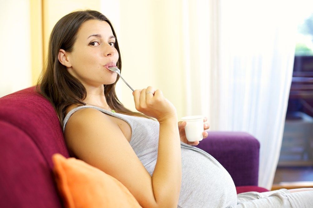 4. ​​Perempuan hamil sering mengidam es krim