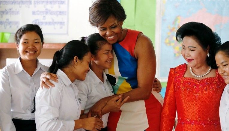 Upaya Michelle Obama dalam memperjuangkan kesetaraan pendidikan perempuan
