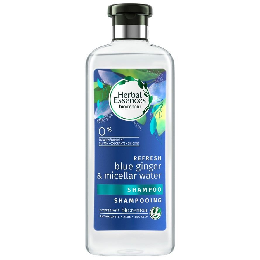 3. Herbal Essence Blue Ginger and mineral water shampoo