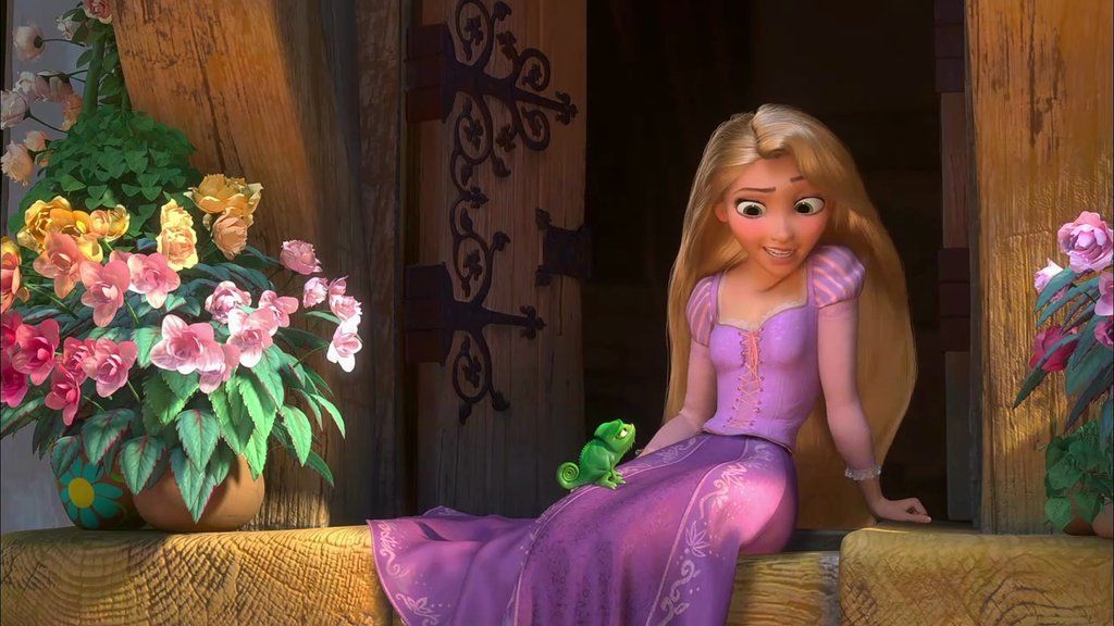 1. Rapunzel film Tangled