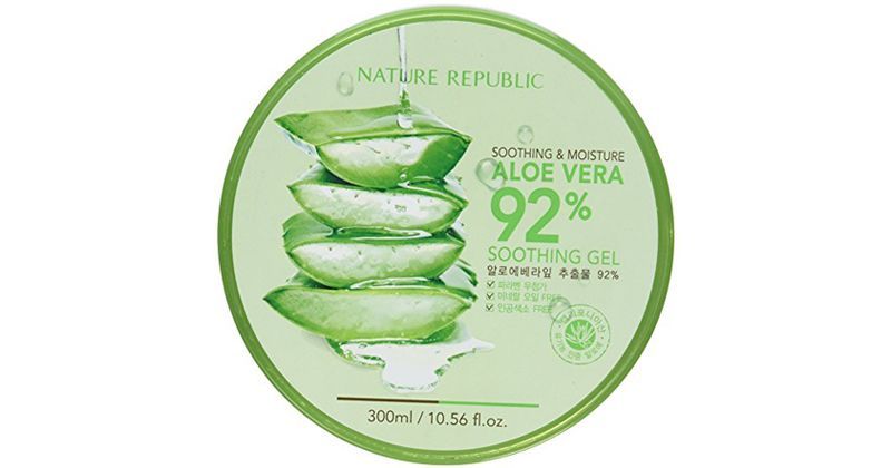 1. Nature Republic Aloe Vera Soothing Gel