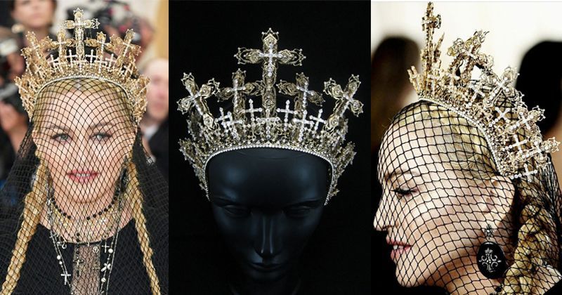 Fakta Mencengangkan Tentang Mahkota Madonna dalam Met Gala 2018