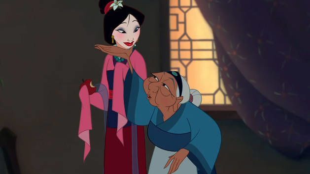 1. Mulan (1998) mengenai tujuah hidup Mama