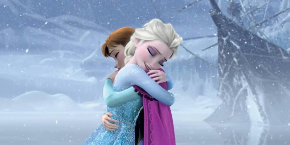 3. Frozen (2013) mengenai definisi cinta