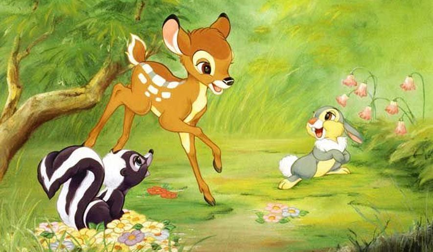 5. Bambi (1942) mengenai perkataan positif