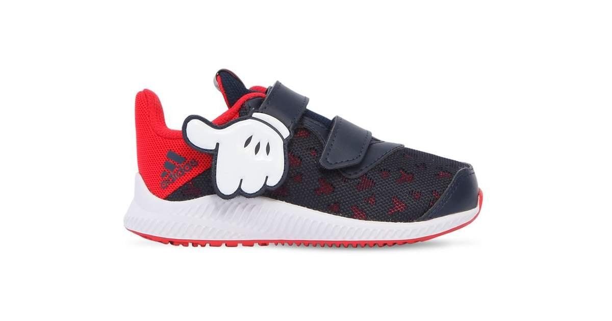 5. Adidas Mickey Mouse Mesh Sneakers