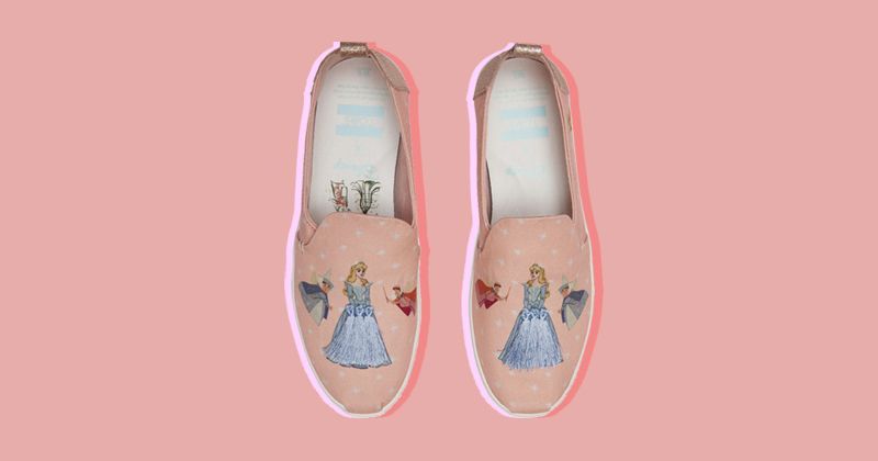 4. Cinderella Canvas Shoes
