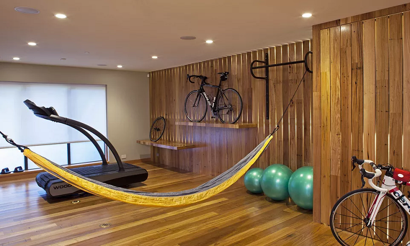 7. Ultimate bike room