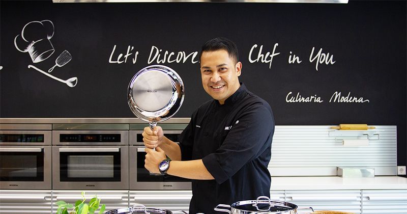 MODENA Chef, Odie Djamil Berbagi Pengalaman Dunia Kuliner