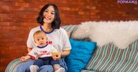 Anak dari Pasangan Rinni Jevin Ulang Tahun Pertama