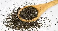 2. Biji selasih atau chia seeds kenyal