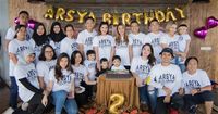Arsya Hermansyah Ulang Tahun Ke-2, Ashanty Sekeluarga Tampil Kompak
