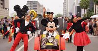 Rayakan Ulang Tahun Ke-90 Tahun, Mickey Mouse Parade Bundaran HI