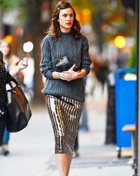 3. Sweater and sequin