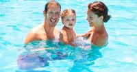 3. Cara mencegah bayi menelan air kolam