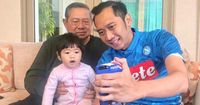 Dirawat Singapura, Ani Yudhoyono Dihibur Cucu Melalui Video Call