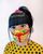 1. Diana Rikasari pu inisiatif membuat masker kain sendiri 