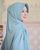 2. Warna hijab kulit terang