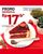 16. The Harvest menghadirkan promo khusus red velvet cake ukuran slice 