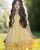4. Dress kuning rok ruffle