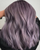 1. Warna rambut Lilac Ash Brown tampilan lebih fresh