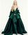 1. A Taylor-Joy balutan gaun emerald green dari Dior Haute Couture