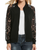 1. Lace bomber trendy