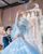 18. Ria Ricis tampil bak Cinderella gaun menyala acara resepsi pernikahannya