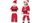 5. Kostum Santa Claus Toddler
