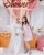 4. Ayu Dewi makin awet muda mini dress stocking pink
