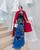 4. Maharani Kemala kenakan dress berwarna biru coat merah menawan