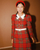 3. Vintage style, penampilan Isyana dress merah rambut kepangnya