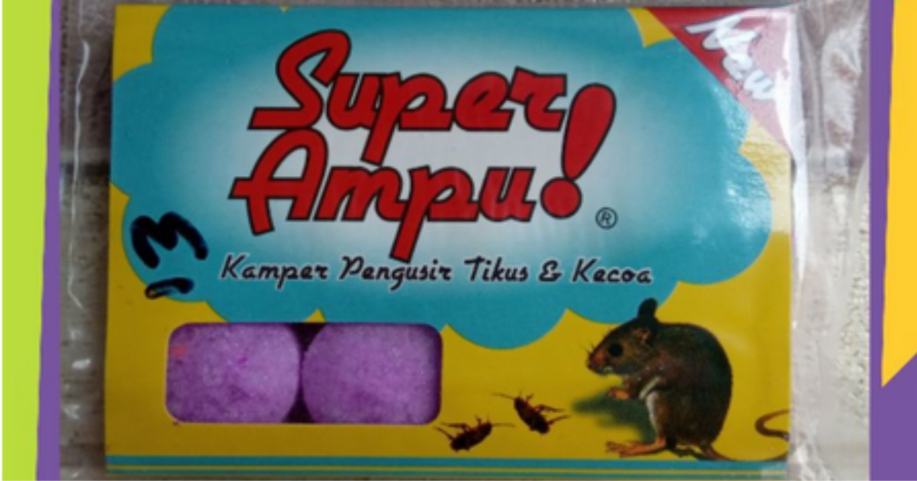 4. Super Ampu Kamper Tikus Serangga