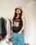 4. OOTD Indah Permatasari nyaman stylish