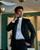 1. Hyun Bin tampil formal menggunakan jas, celana dasi hitam serta kemeja putih tampak gagah
