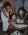 2. Rachel kecil saat meniup lilin kue ulang tahunnya