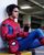 3. Jadi Spiderman, Adhitya Alkatiri tampil menawan kostum merah birunya