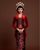 4. Jihane Almira bak Putri Jawa saat mengenakan kebaya merah