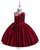 8. Party Dress Anak B2W2 Satin Diagonal Bunga - Brandedbaby