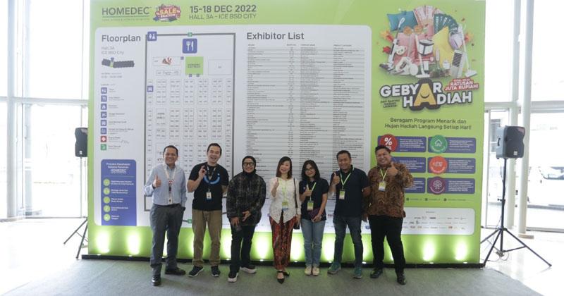2. Tahun ini, Homedec bekerja sama banyak pihak