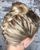 3. Fascinating braided high bun