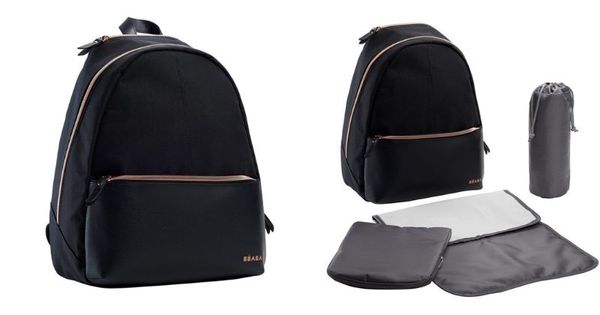 Beaba Sac A Dos - Sac A Langer San Francisco Black/rose Gold à