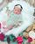 1. Baby Zefa menjalani newborn photoshoot saat usia baru dua hari