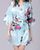 10. Piama model kimono memberi penampilan beda